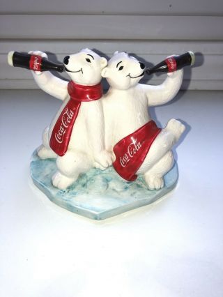 Coca Cola Polar Bear Figurines