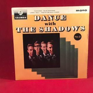 Dance With The Shadows No.  2 1964 Uk 4 - Track 7 " Vinyl Ep 45
