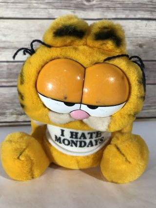 Garfield I Hate Mondays Plush Toy