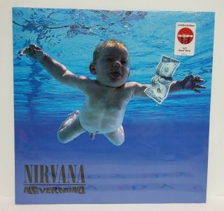 Nirvana Nevermind Lp Ltd Edition Silver Vinyl Target Exclusive