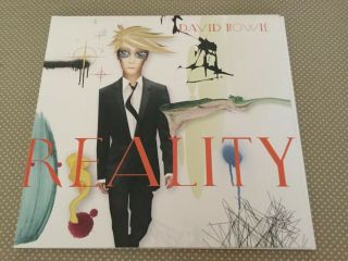 David Bowie Reality Rare Blue And Gold Swirl Vinyl 2