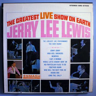 Jerry Lee Lewis Greatest Live Show Mega - Rare Orig 