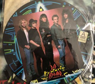 DEF LEPPARD,  HYSTERIA LP LIMITED EDITION PICTURE DISC,  CLASSIC NWOBHM P&P 4