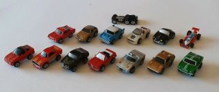 Joblot X13 Vintage Galoob Micro Machines Toy Cars Some Rare 1980 