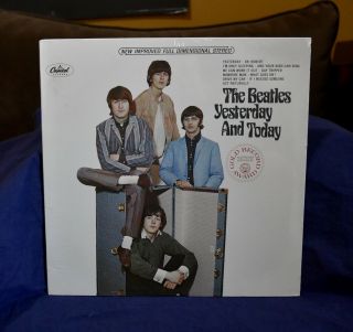 The Beatles Very Rare Lp Yesterday & Today 1978 Usa Press No Cutouts Oop
