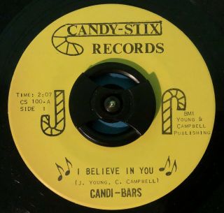 Sweet Soul 45 Candi Bars On Candi Stix You’re The One Listen
