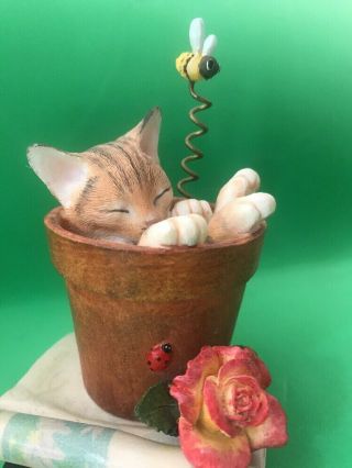 Country Artists Kitten Tales Summer Snooze Figurine 2