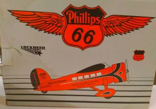 Phillips 66 Vintage 1932 Lockheed Vega Airplane and 1937 Ford Powder Truck Banks 5