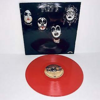 Kiss - Kiss 1977 Rare Red Vinyl Lp