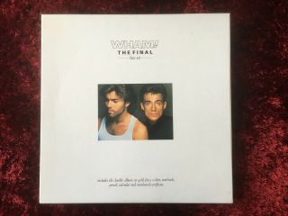 Wham The Final Box Set - 2 Gold Vinyl Complete With All George Michael