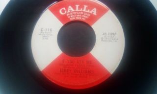 If You Ask Me,  Jerry Williams,  Rare Northern,  On Us Calla Records Label.