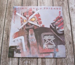 Brian May and Friends Star Fleet Project 1983 UK Mini LP Vinyl Album Queen 2