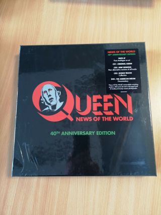 Queen - News Of The World 40th Anniversary Edition Box Set Vinyl Lp 006025578426