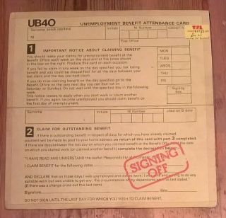 Ub40 ‎– Signing Off Vinyl Lp Album 33rpm,  12 " 45rpm 1980 Graduate - Gradlp 2