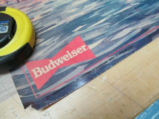 Vintage 1991 Budweiser Beer Poster – Chesapeake Bay by Martha Hudson 2