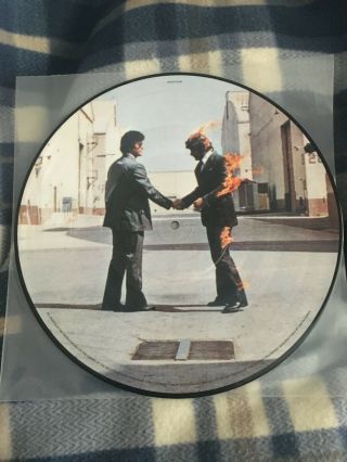 Pink Floyd - Wish You Were Here - Very Rare 12 " Vinyl Picture Disc Lp Limited Ed