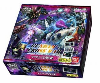 Gundam Cross War Booster Pack Akushizu Invasion [gcw - B002] Box Jp