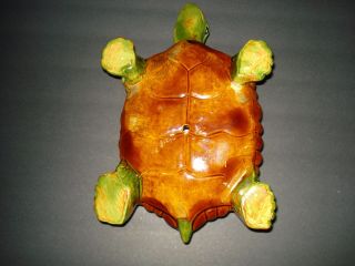 Rare,  vintage 12 by 7 inch Arnels ceramic turtle in. 6