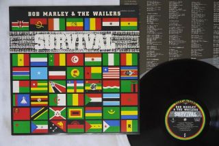 Bob Marley & The Wailers Survival Island Ils - 81231 Japan Vinyl Lp