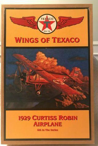 Wings Of Texaco 1929 Curtiss Robin Airplane 6th In Series