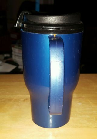 Vintage Aladdin Insulated Travel Mug/Cup Blue/Black 12 oz. 4