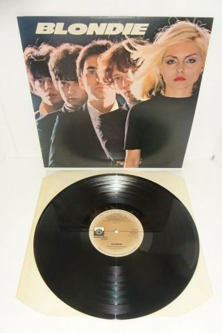 Blondie [s/t] 1977 Debut Private Stock Uk 1st Press Lp