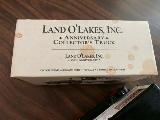 RARE ERTL LAND O ' LAKES 75TH ANNIVERSARY COLLECTOR ' S DELIVERY TRUCK 1756/2004 5