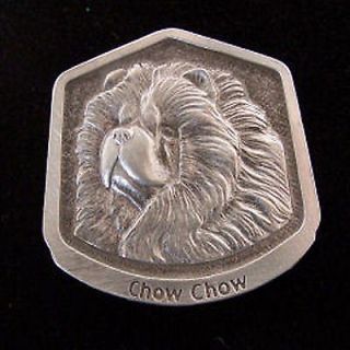 Chow Chow Fine Pewter Dog Breed Ornament
