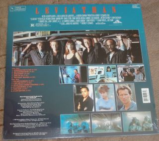 LEVIATHAN (Jerry Goldsmith) rare factory stereo lp (1989) 2