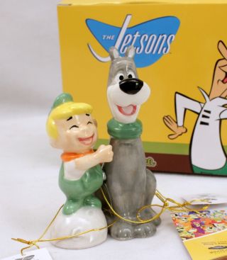 Westland Giftware The Jetsons Magnetic Elroy And Astro Salt And Pepper Shakers