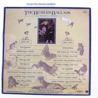JOHN PATRICK BYRNE ART COVER THE BEATLES PARLOPHONE OG VINYL LP WHITE ALBUM 6