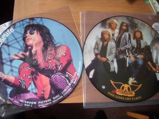 Aerosmith Dude Looks Like A Lady Interview 12 " Picture Disc Vinyl