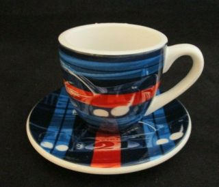 Martini Racing Porsche 917 Long Tail Espresso Cup & Saucer Set Limited 2146/5000