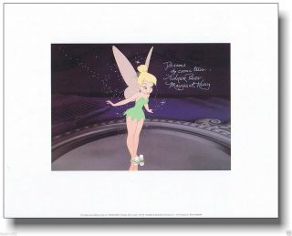 Peter Pan Disney Tinker Bell Autograph Dreams Come True 1953 Margaret Kerry