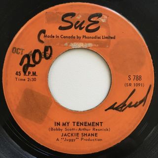 Jackie Shane Rare In My Tenement Mod R&b Northern Soul 45 Listen