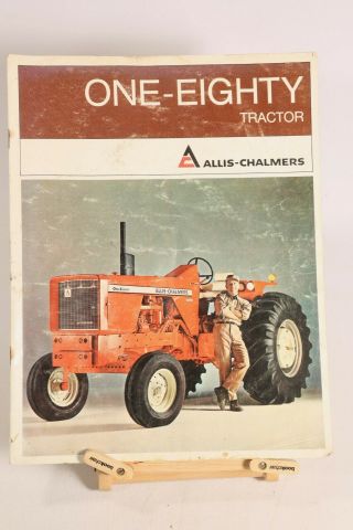 1967 - 73 Allis - Chalmers One - Eighty 180 Tractor 16 Page Brochure