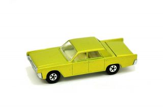 Vintage Lesney Matchbox Superfast No.  31 Lincoln Continental Minty
