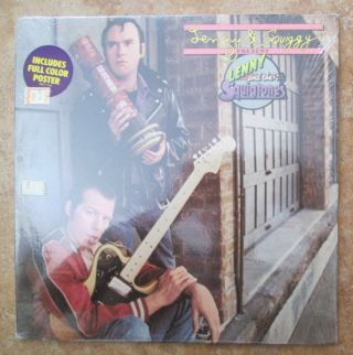Lenny & Squiggy And The Squigtones Poster In Shrink Hype Sticker Laverne&shirley