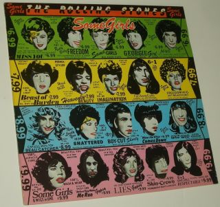 ORANGE Color Vinyl 1978 EMI Holland rolling stones some girls LP NM Unplayed 4