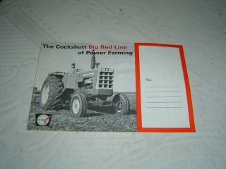 Cockshutt 1850 1950 1550 1650 1250 Tractor 545 542 525 535 Combine Brochure