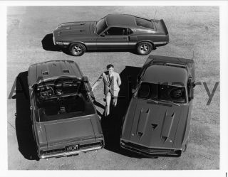 1969 Ford Shelby Mustang Gt (3 Models),  Factory Photo / Picture (ref.  74833)