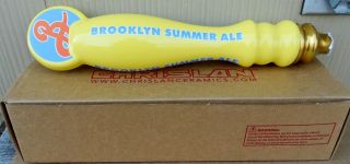Brooklyn Brewery Brooklyn Summer Ale Porcelain Beer Tap Handle 12 Inc