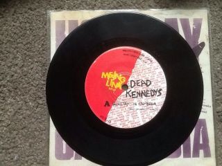 Rare Dead Kennedys Cambodia Single (cardboard Sleeve)
