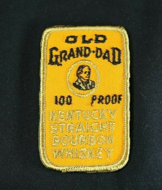 Old Grand - Dad 100 Proof Kentucky Straight Bourbon Whiskey Patch 2  X 3 1/2