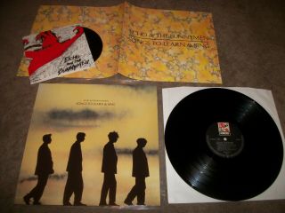 Echo And The Bunnymen - Songs To Learn And Sing Lp - 1985 Nm Vinyl W/ Inner & 45