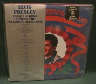 Elvis Presley 7 Record Pickwick Pack Box Set 1978