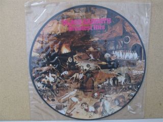 Black Sabbath Greatest Hits Picture Disc Rare Vinyl Ex,  The Best Of/paranoid