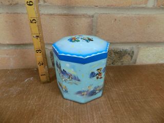 Walt Disney Mickey Mouse Donald Duck Biscuit Tin C1950s