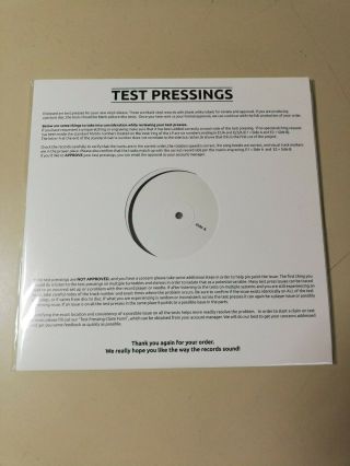 LEVIATHAN ‎– MASSIVE CONSPIRACY AGAINST ALL LIFE (RARE VINYL TEST PRESSING) 2