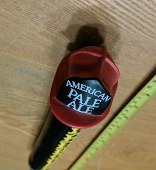 FIREHOUSE BREWERY American Pale Ale Beer Tap Handle FIREMAN HELMET Topper VGC 2
